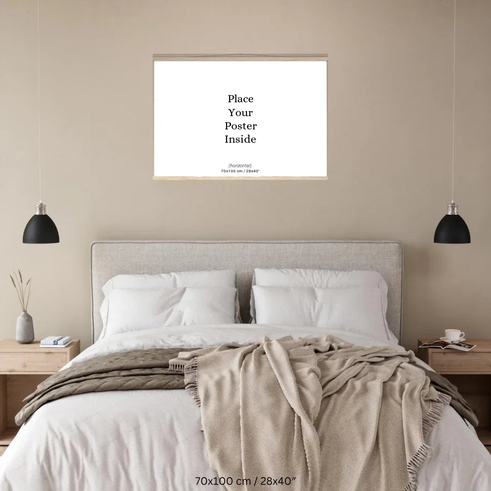 Leisten Poster 70-100 Holz (horizontal) 1.0