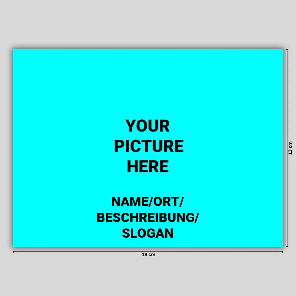 Poster Bearbeitungsvorlage (18-13)