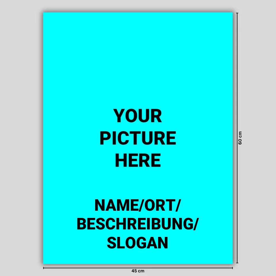 Poster Bearbeitungsvorlage (45-60)