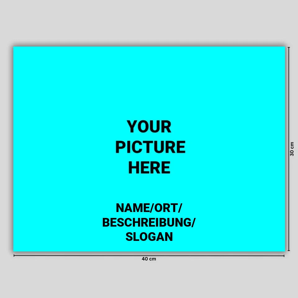 Poster Bearbeitungsvorlage (40-30)
