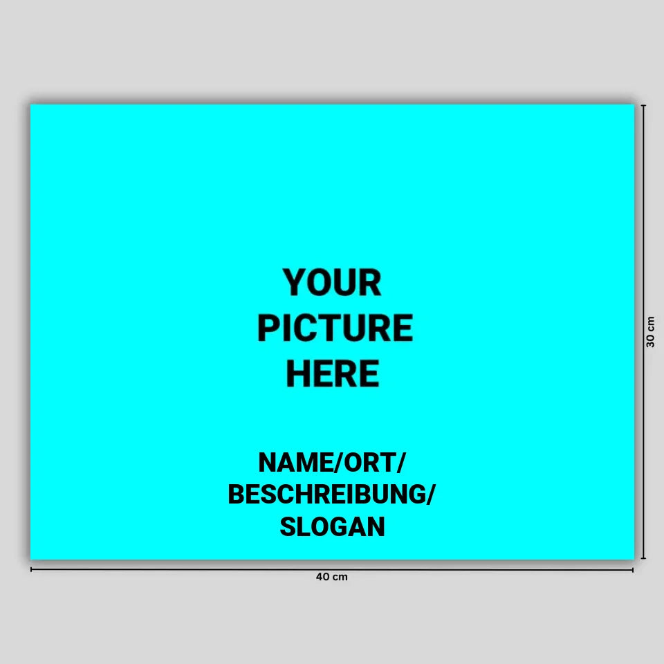 Poster Bearbeitungsvorlage (40-30)