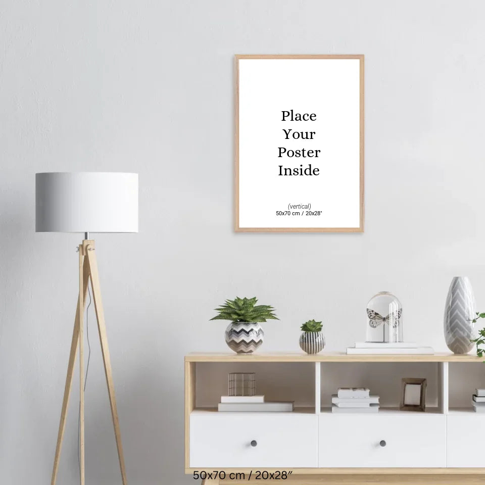 Premium Holz Poster 50-70 (vertikal) 1.0