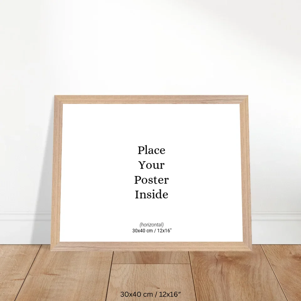 Premium Holz Poster 30-40 (horizontal) 1.0