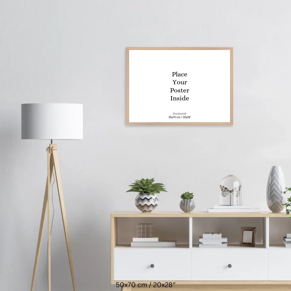 Premium Holz Poster 50-70 (horizontal) 1.0