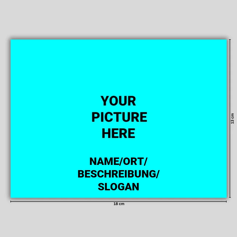 Poster Bearbeitungsvorlage (18-13)