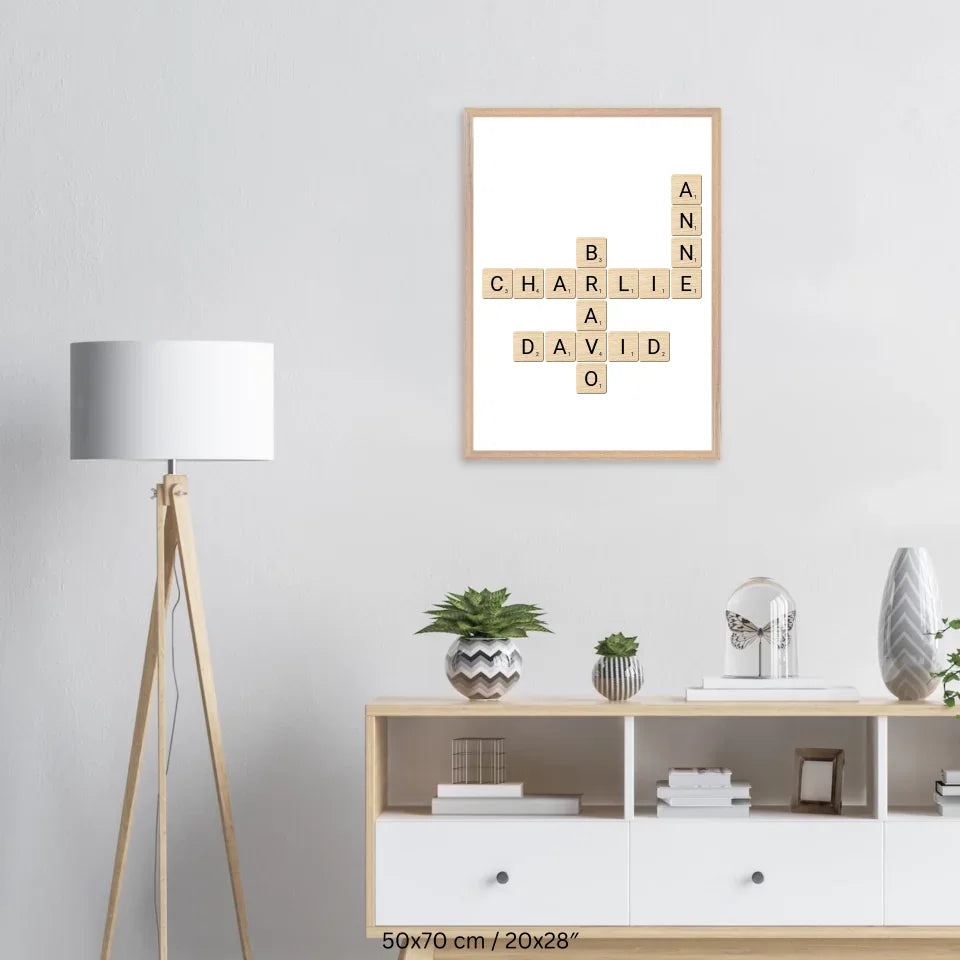 Premium Holz Poster 50-70 (vertikal) 1.0