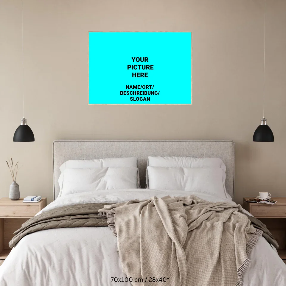 Holz Poster 70-100 (horizontal) 1.0