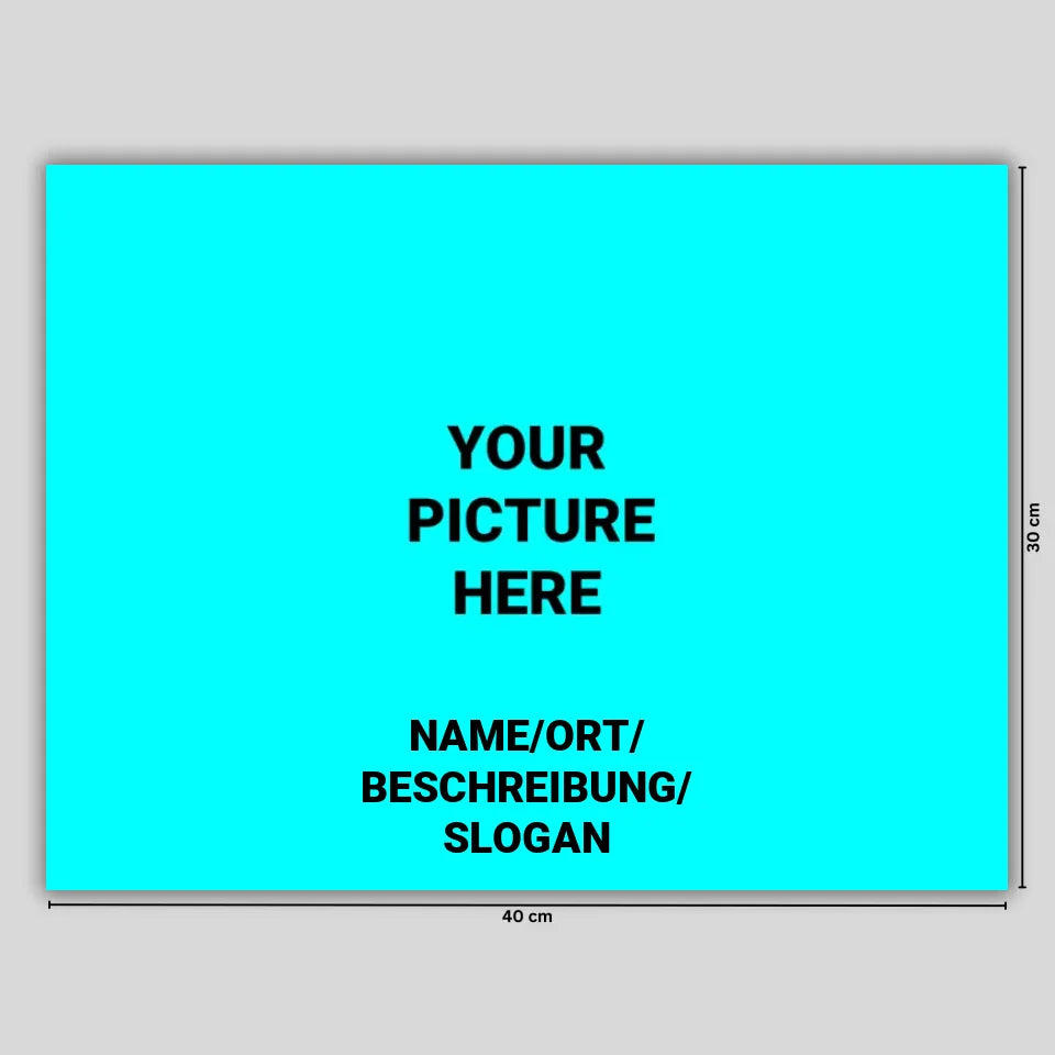 Poster Bearbeitungsvorlage (40-30)
