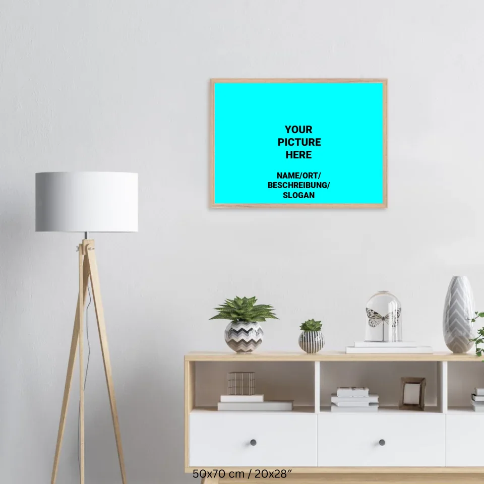 Premium Holz Poster 50-70 (horizontal) 1.0