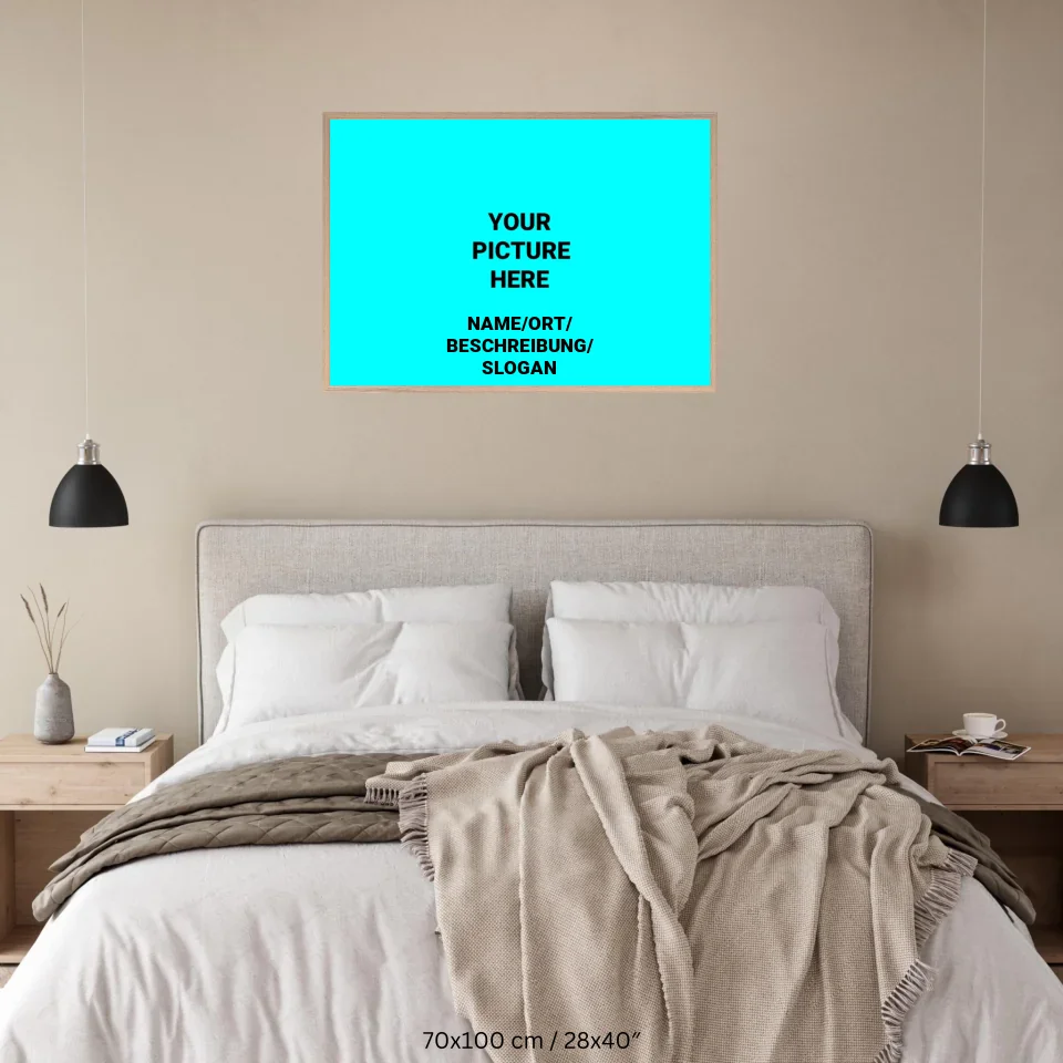 Premium Holz Poster 70-100 (horizontal) 1.0