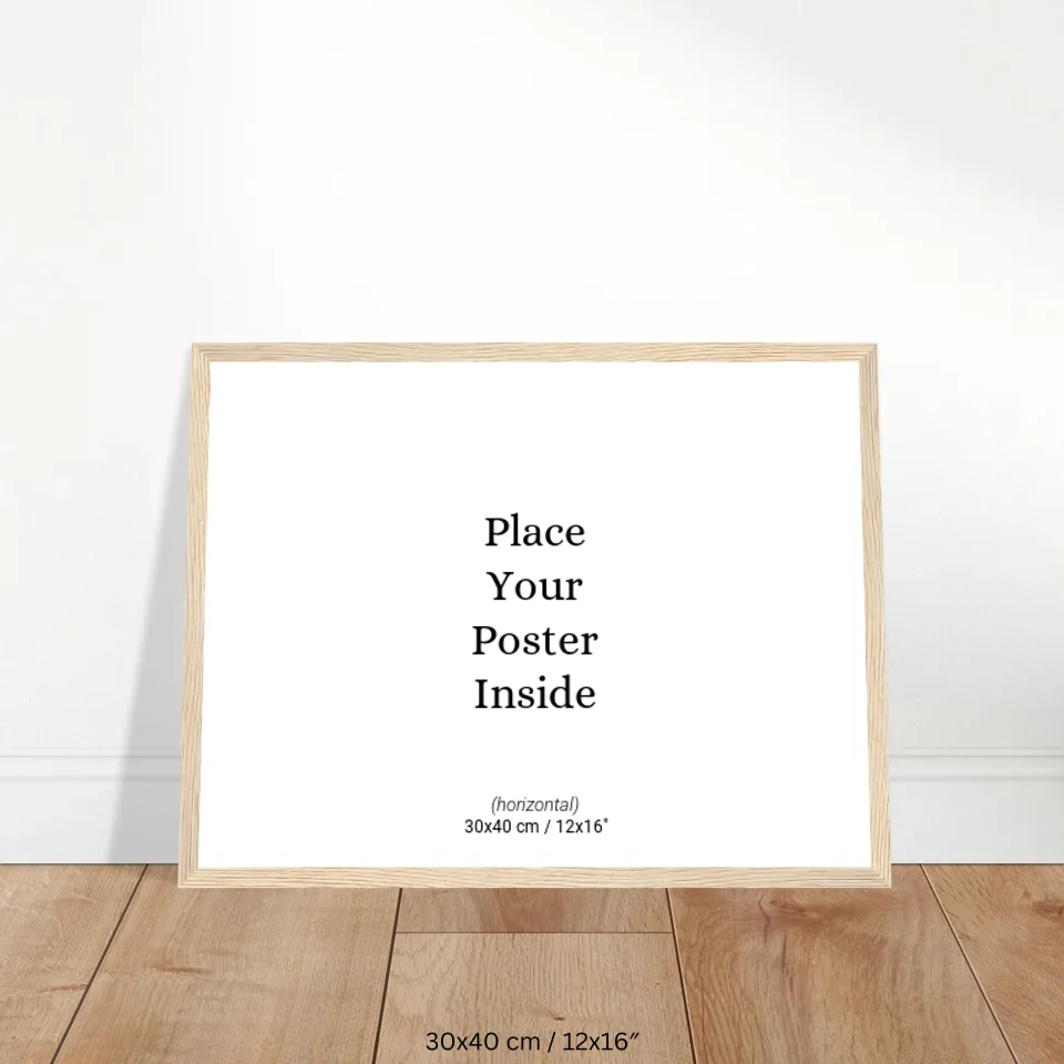 Holz Poster 30-40 (horizontal) 1.0