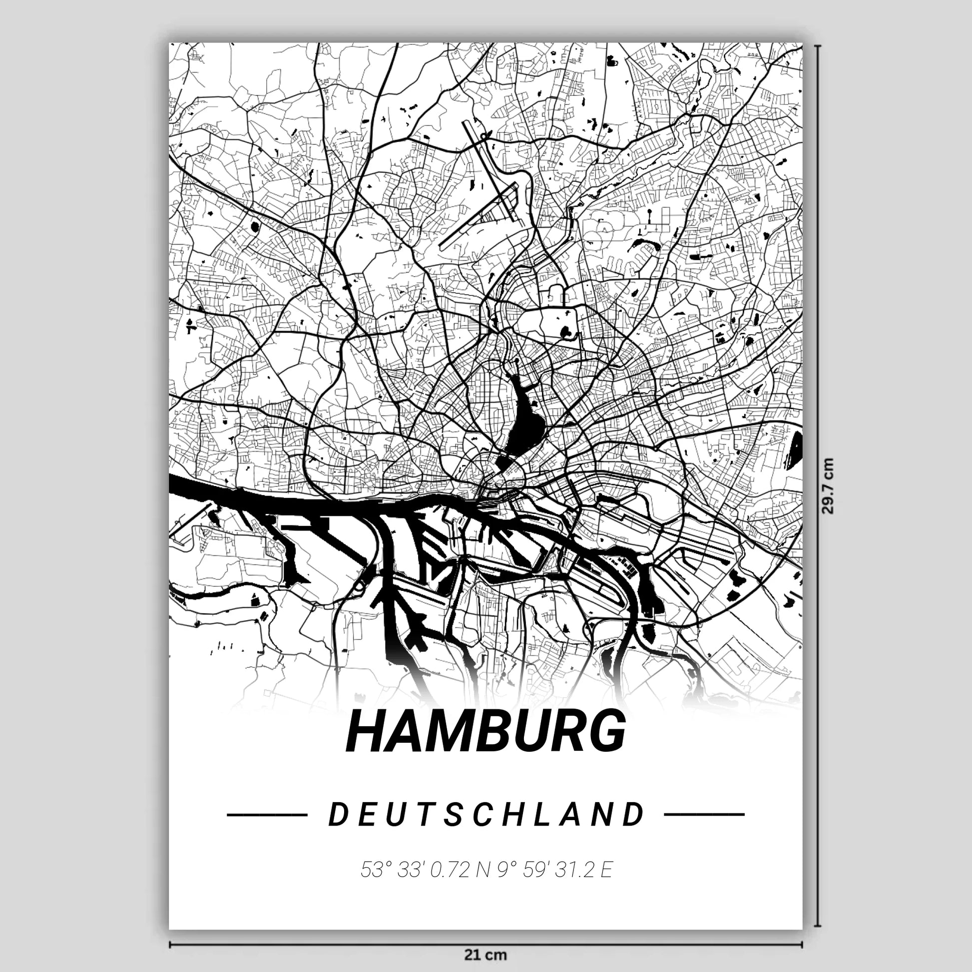 Poster Bearbeitungsvorlage (A4)