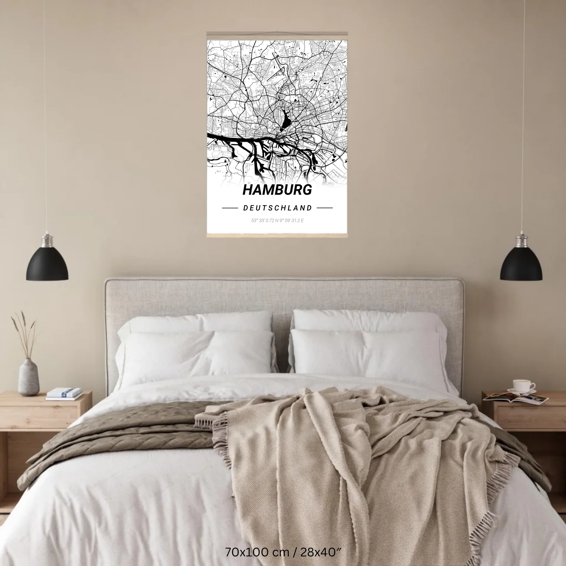 Leisten Poster 70-100 Holz (vertikal) 1.0