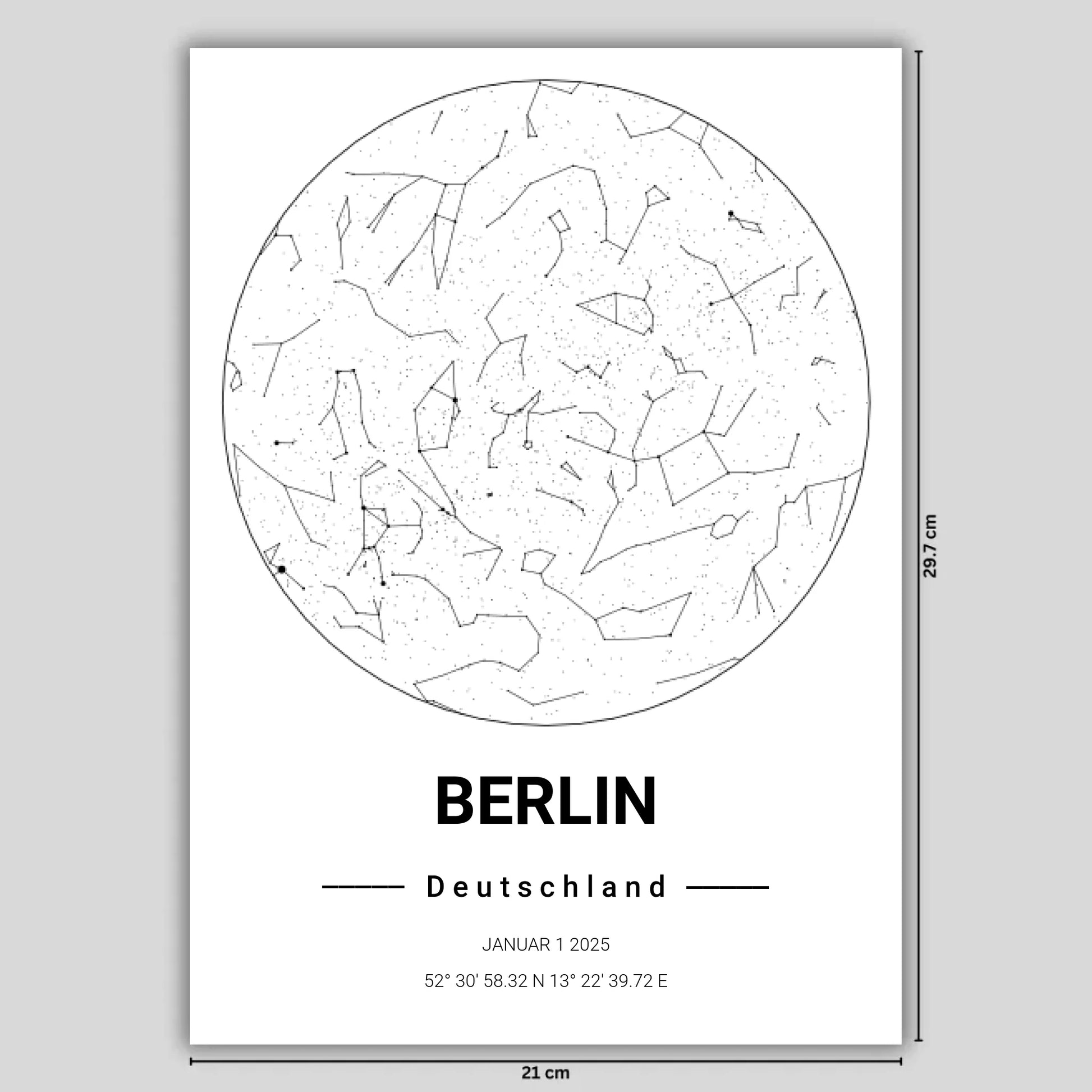 Poster Bearbeitungsvorlage (A4)