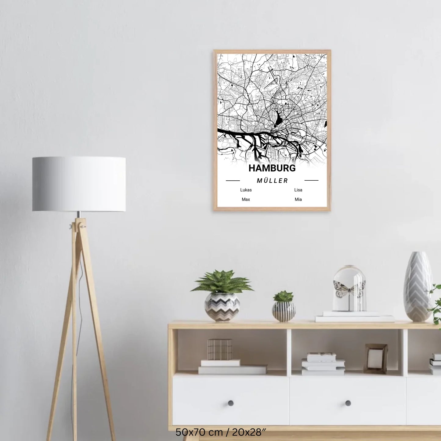 Premium Holz Poster 50-70 (vertikal) 1.0